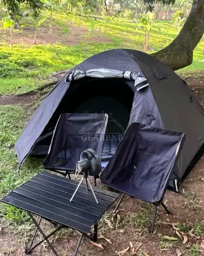 Cozy Solo Camp Setup